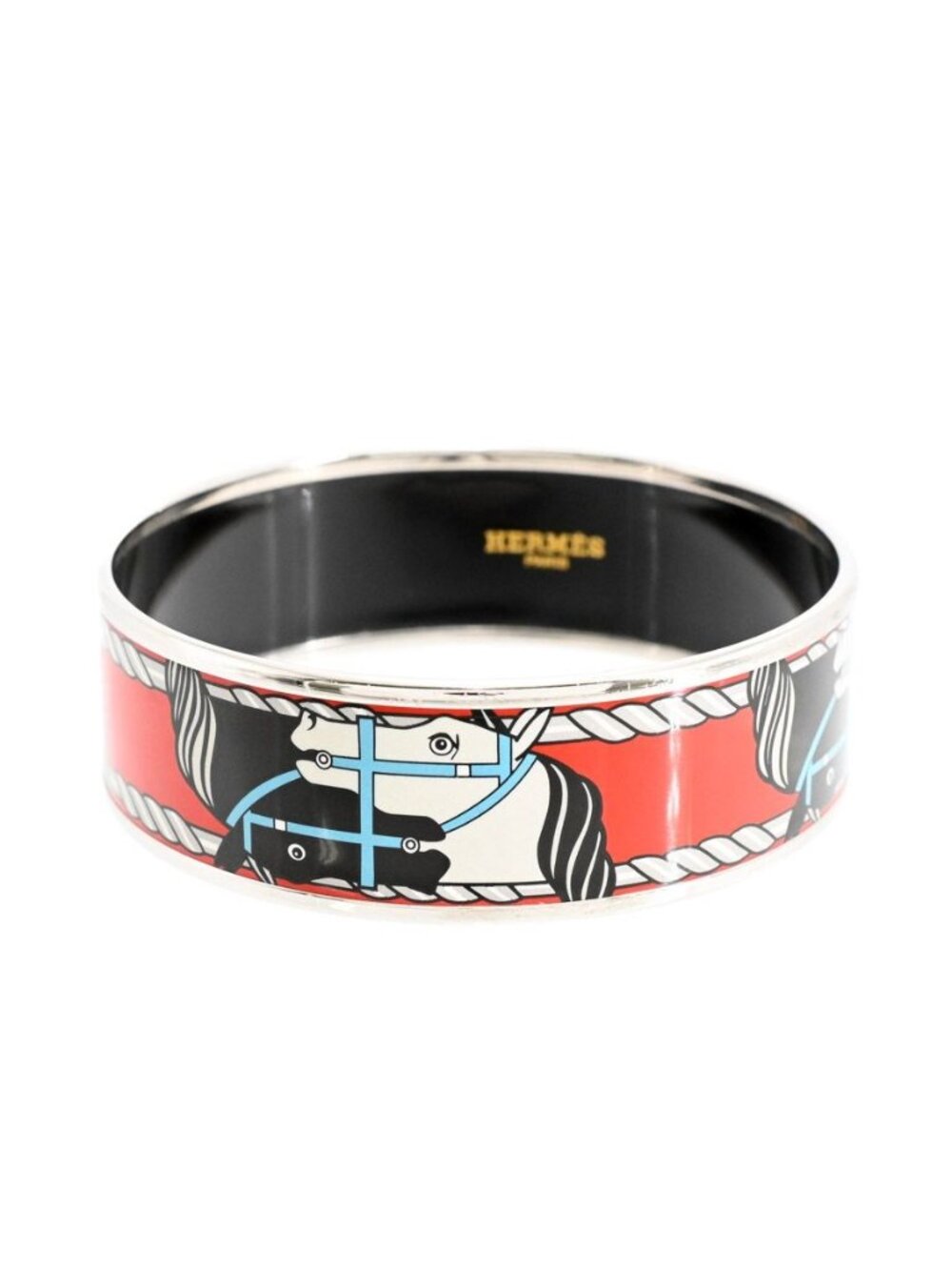 Hermes Bangle Enamel GM Bracelet